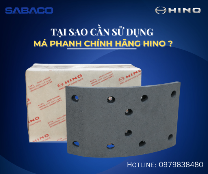 Tại Sao Cần Sử Dụng Má Phanh Chính Hãng Hino?